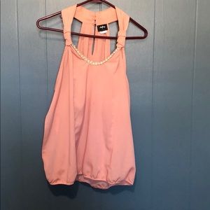 Peachy dress top